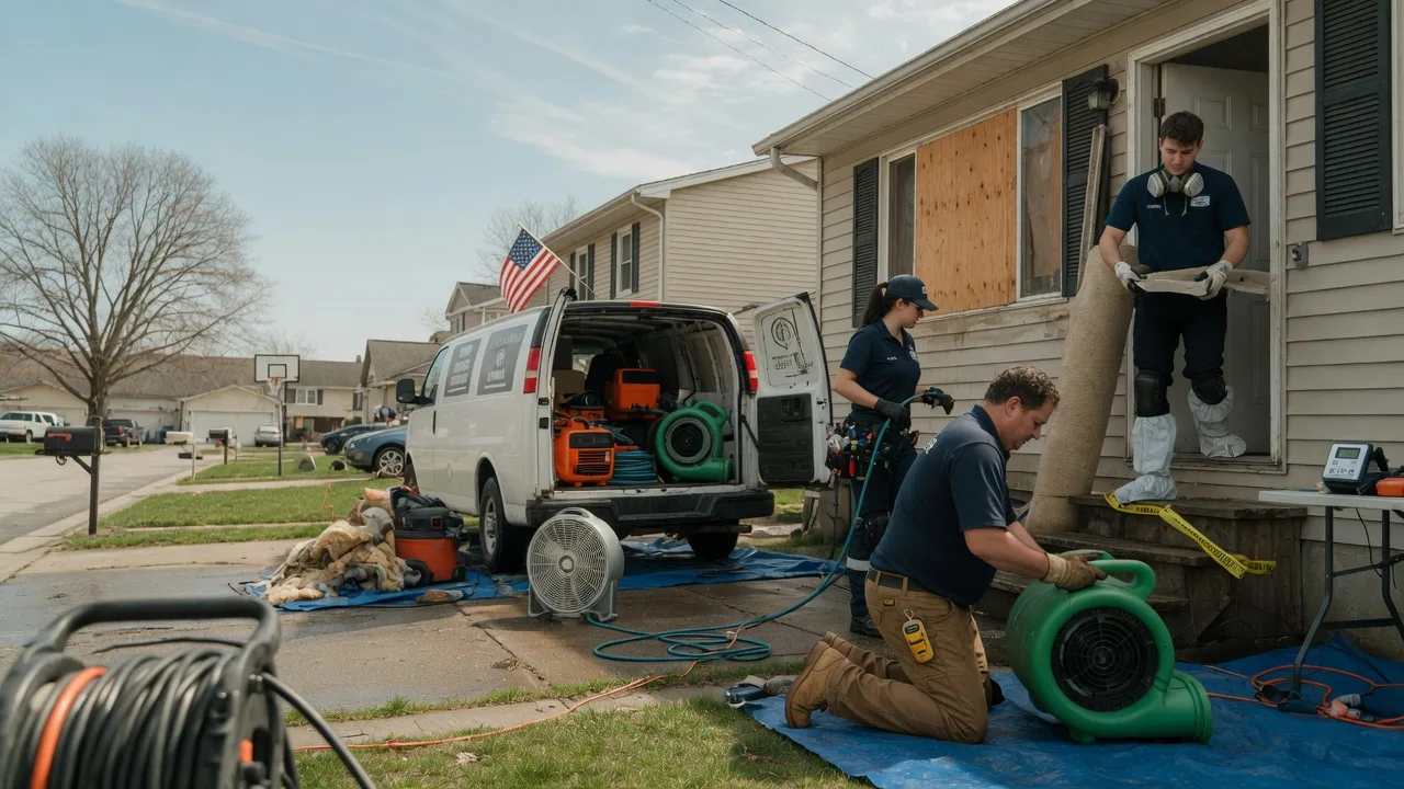 Water Damage Restoration in Kyle, SD near me